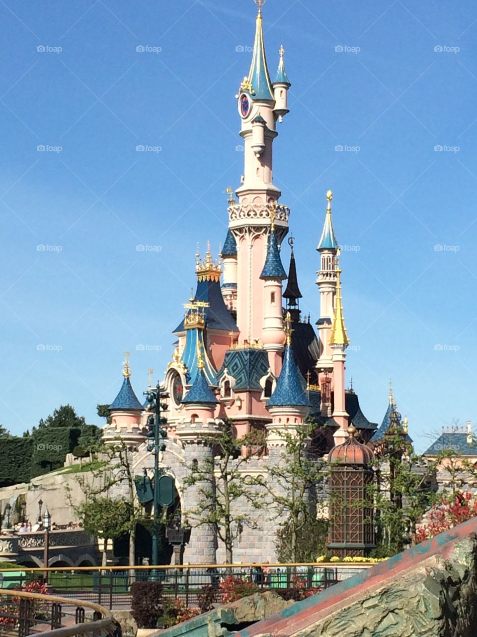 Disneyland Paris Castle. Sleeping Beauties castle- Disneyland Paris 