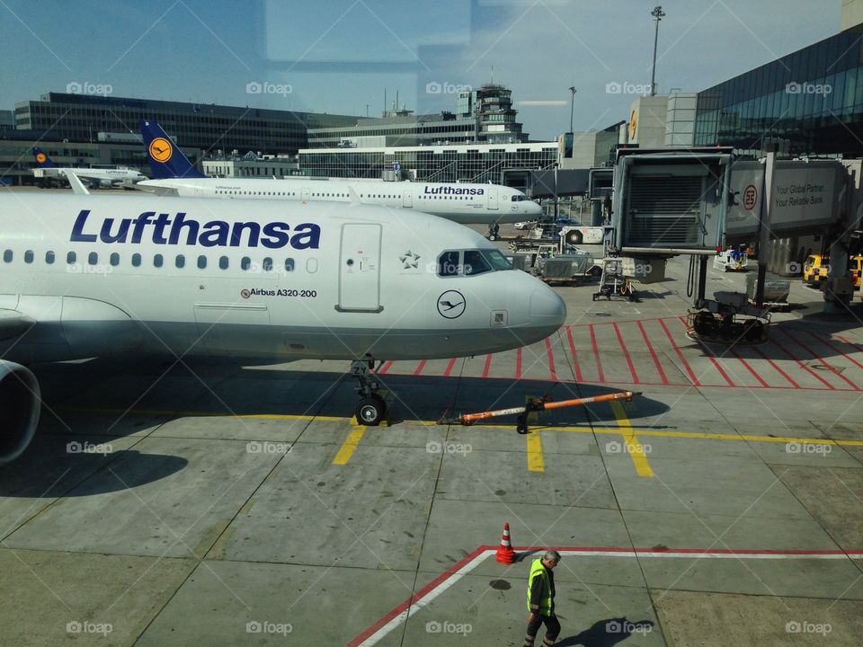 Lufthansa, Frankfurt Airport Germany