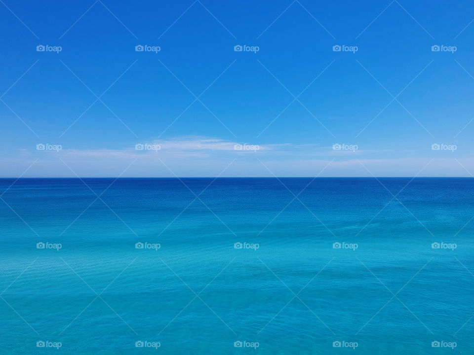 Ocean and sky