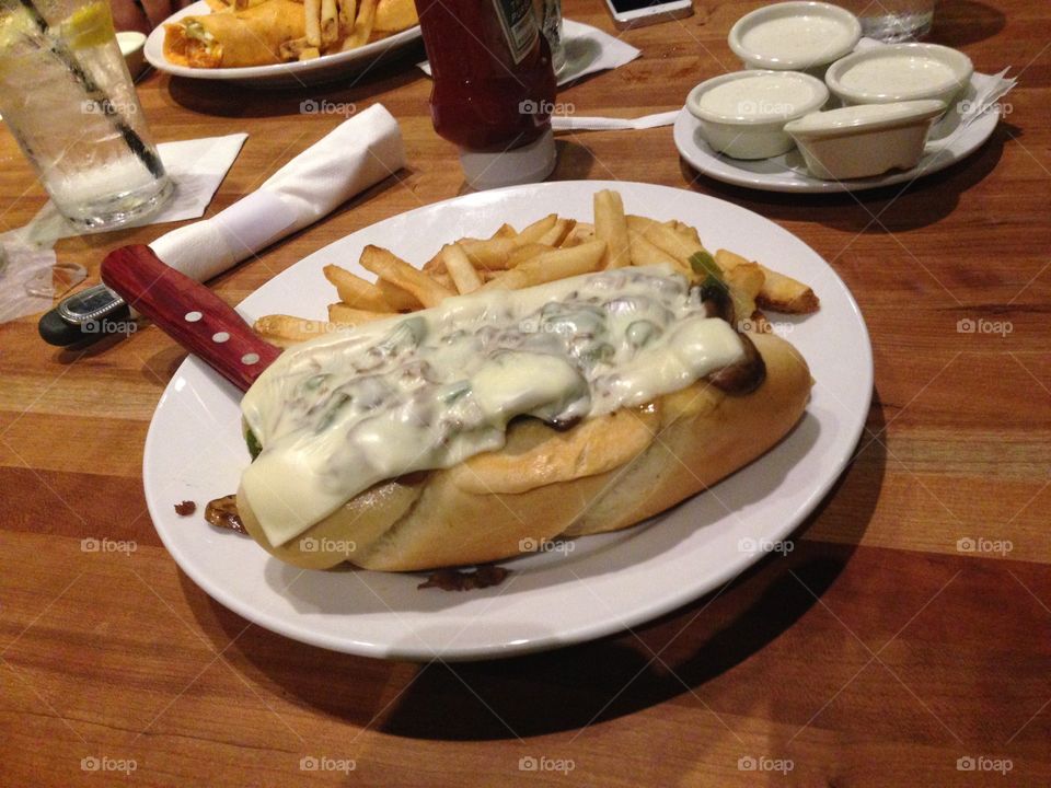 Philly cheesesteak