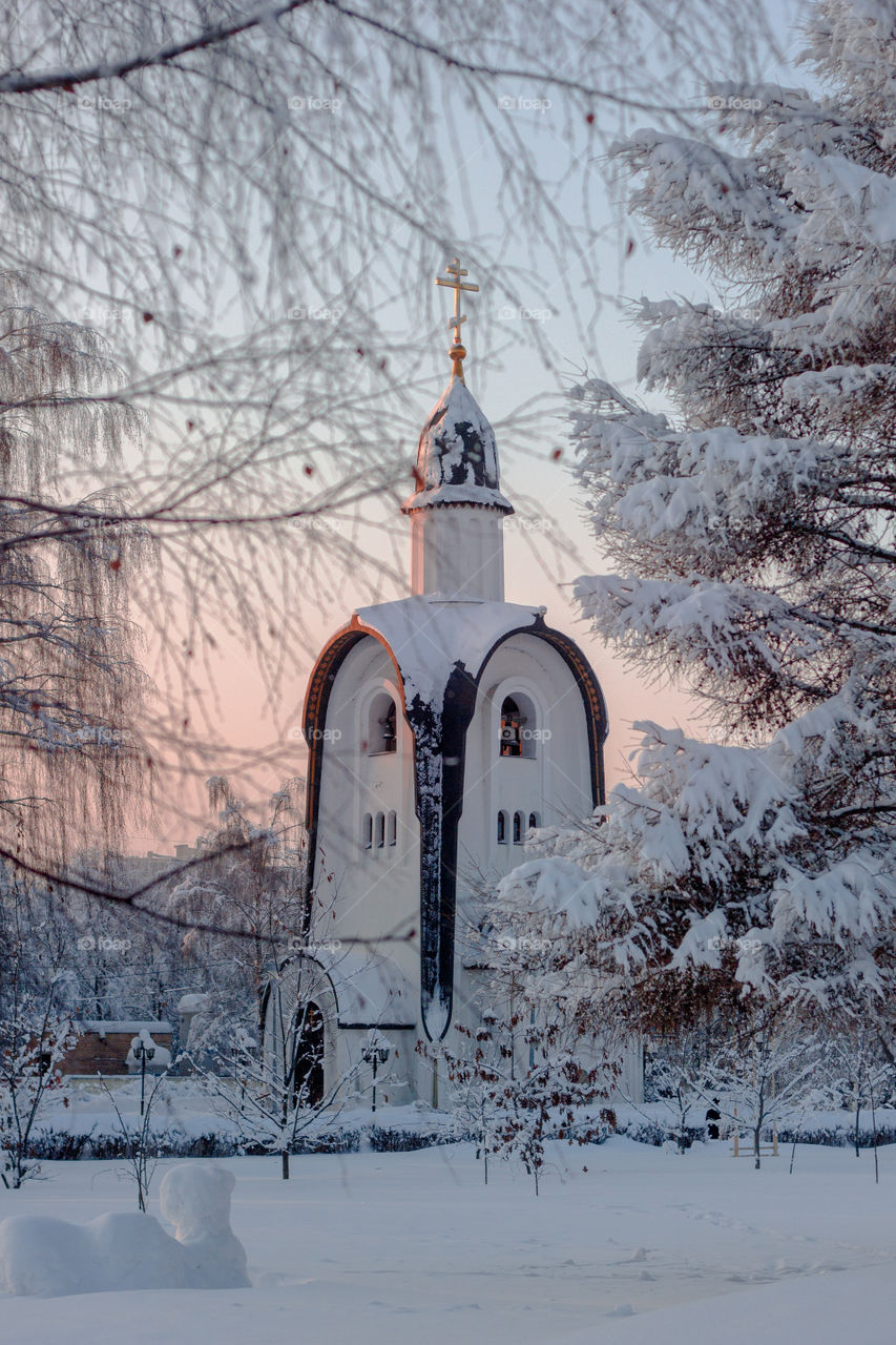 Chapel of St. Alexander Nevsky, Russia,  Korolev