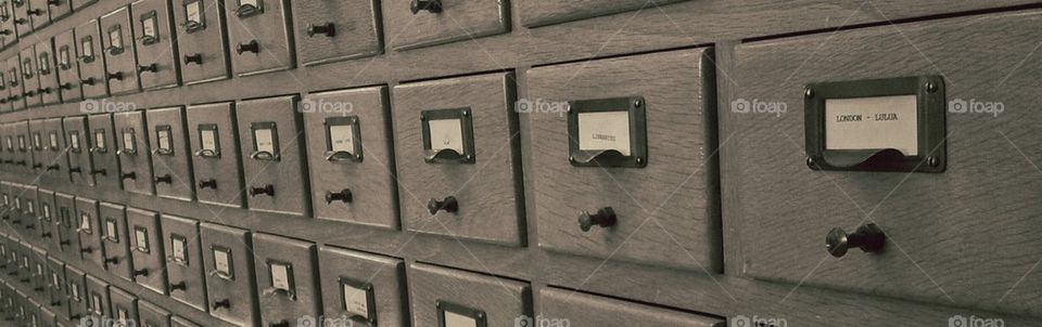 Card catalogue