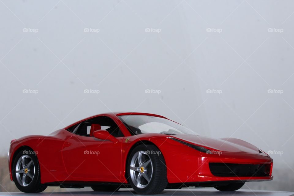Red Ferrari 