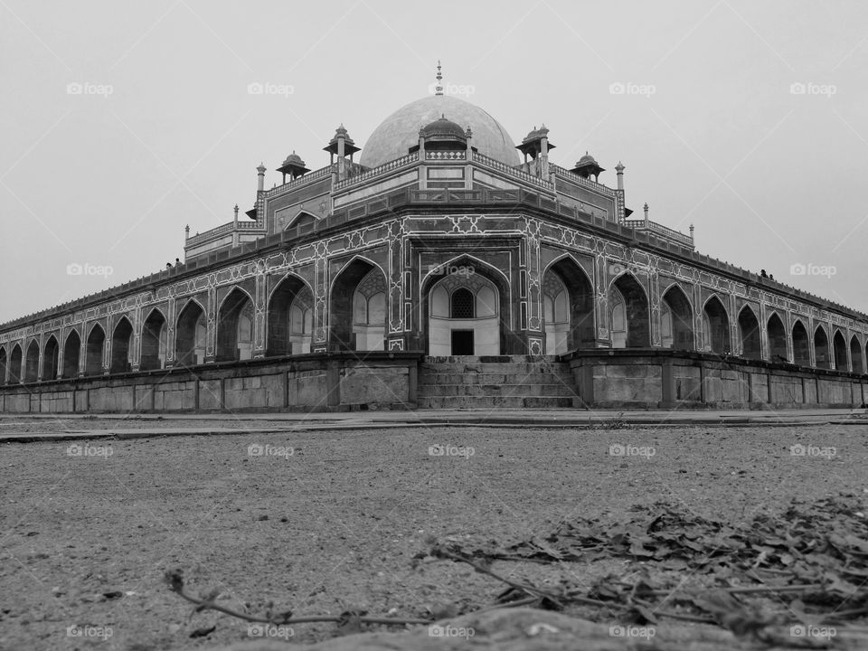 humayun's tomb, delhi, india