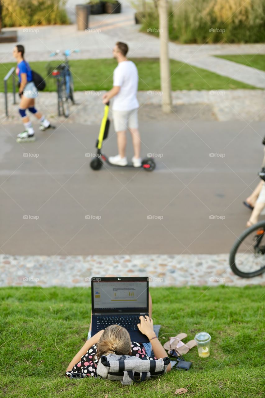 technology at work, travels, on holidays. My laptop and smartphone accompany me everywhere