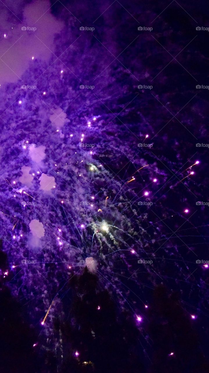 Fireworks are a class of low explosive pyrotechnic devices used for aesthetic and entertainment purposes.