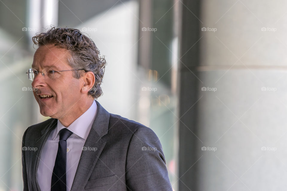 Jeroen Dijsselbloem At The Memorial Ceremony At The Concertgebouw At Amsterdam 27-10-2018 The Netherlands