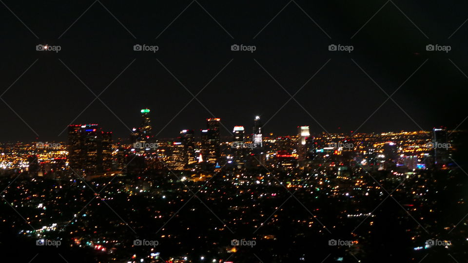 L.A. View from Griffith Observatory 