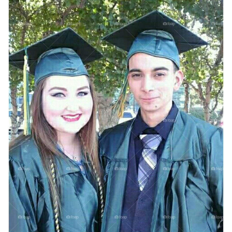 Graduating Class Of 2017. West High School. Katie and Nick.