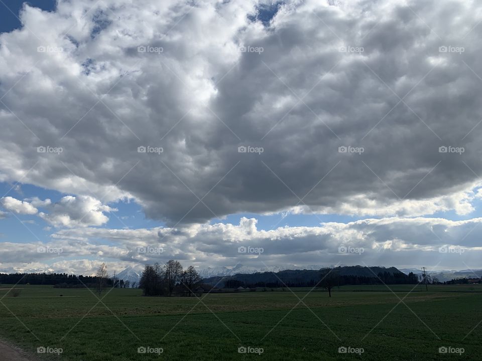 Village in Switzerland 