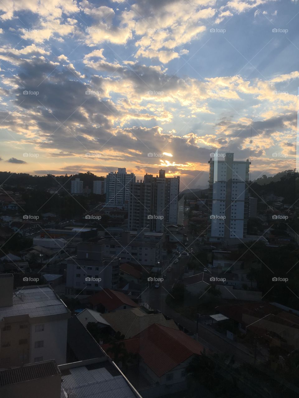 Sunset in Blumenau