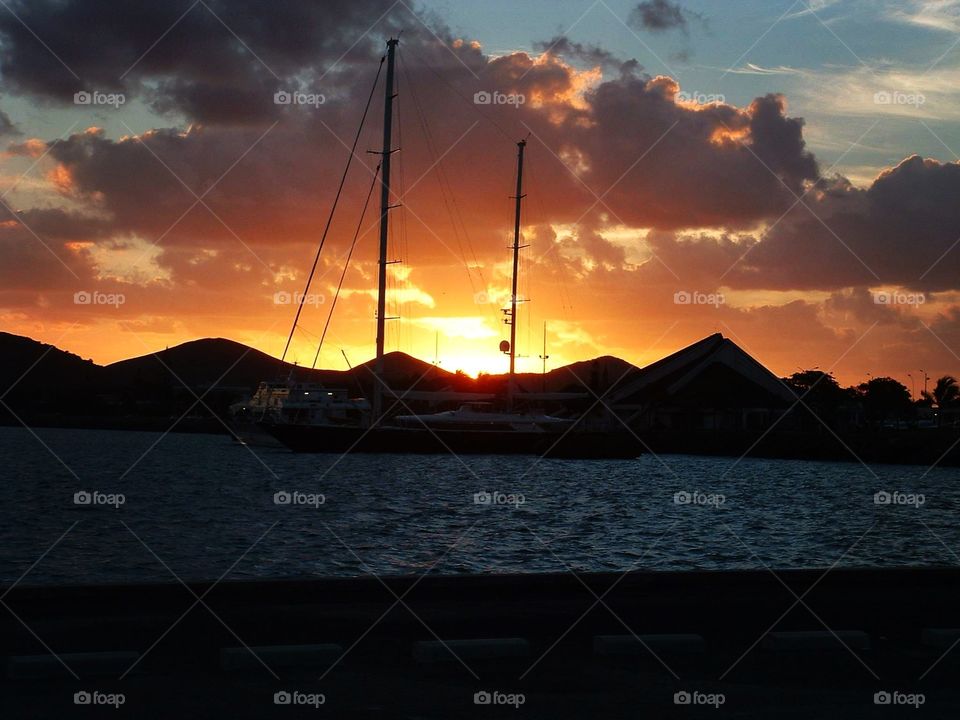 Sunset New Caledonia