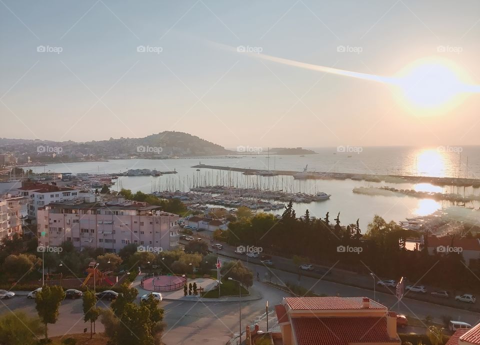 lake view from hotel