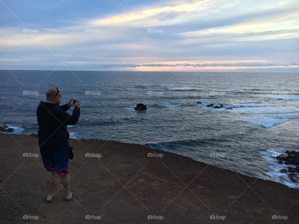 Beach, Sunset, Water, Sea, Ocean