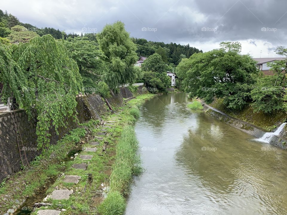 river in japan