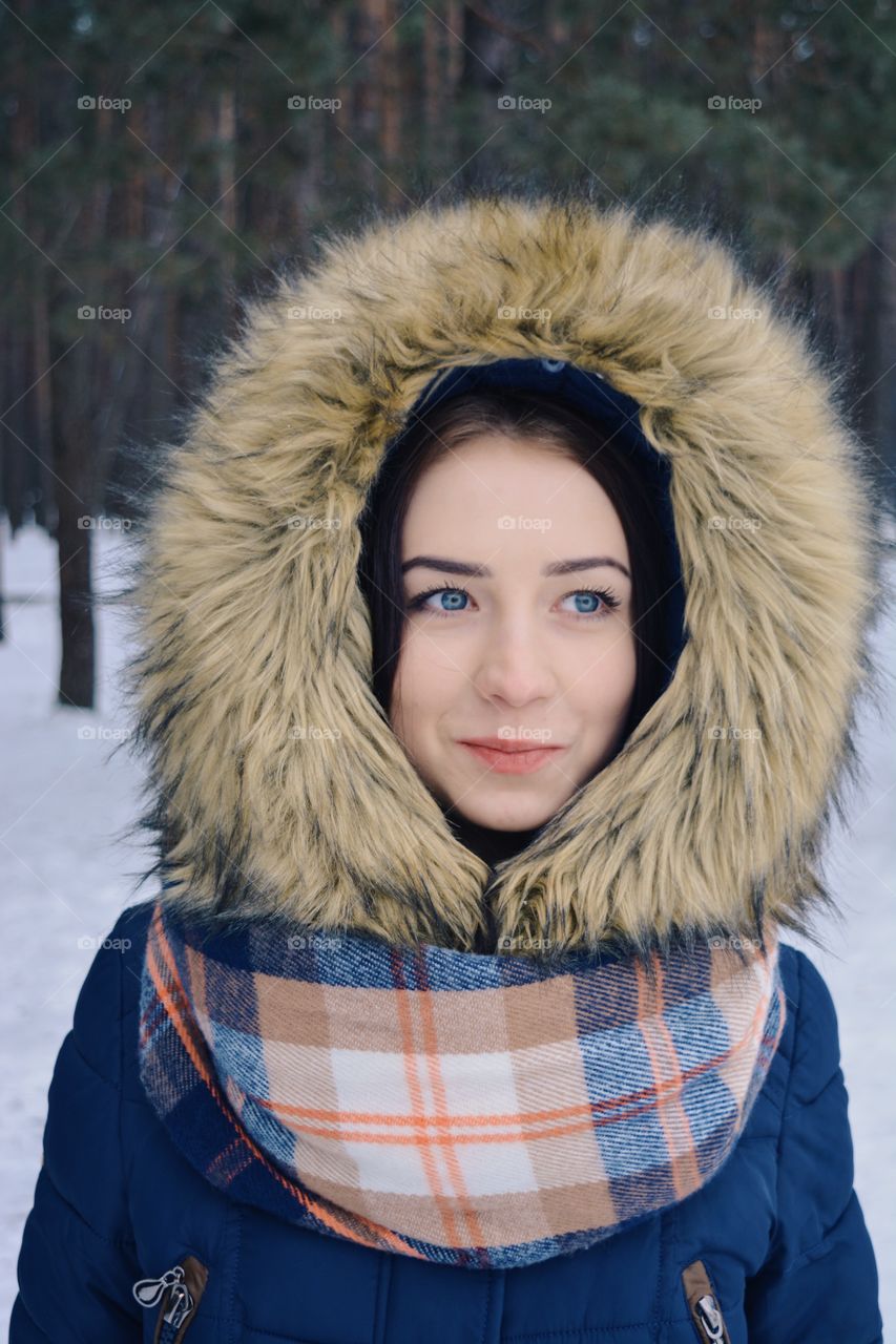 Winter portrait