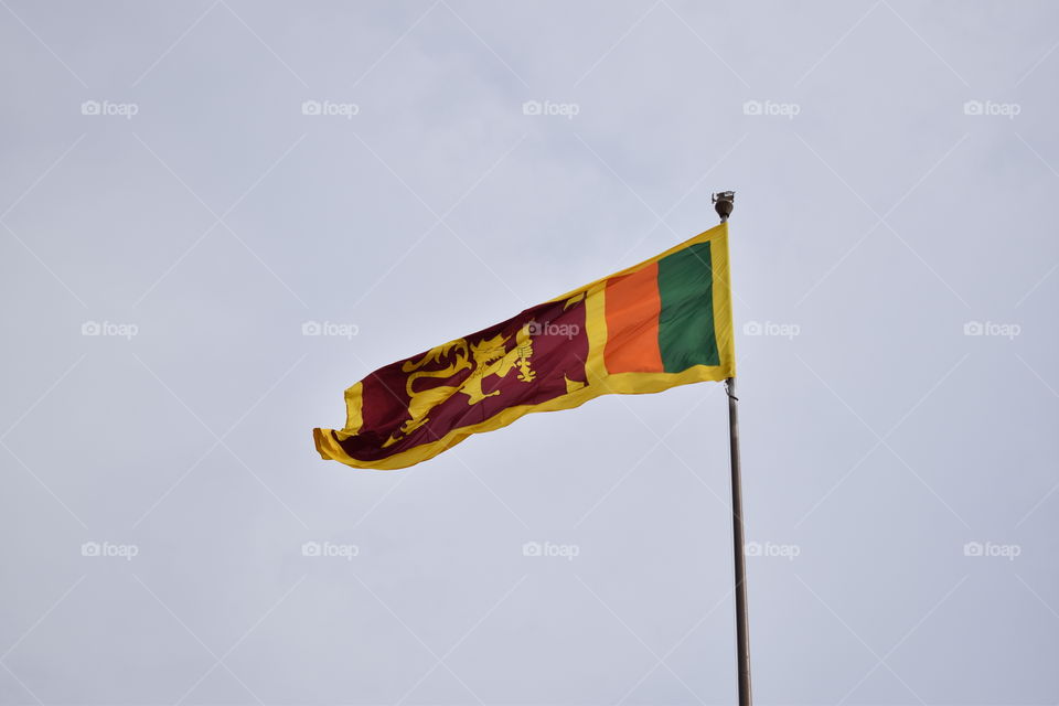 Flag of Sri Lanka