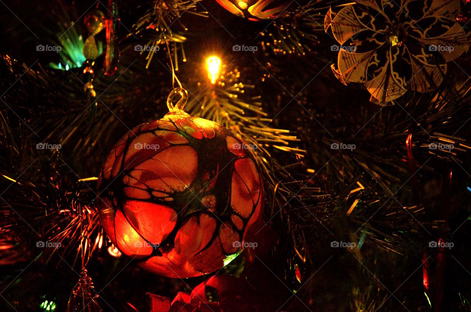 Christmas tree ornaments