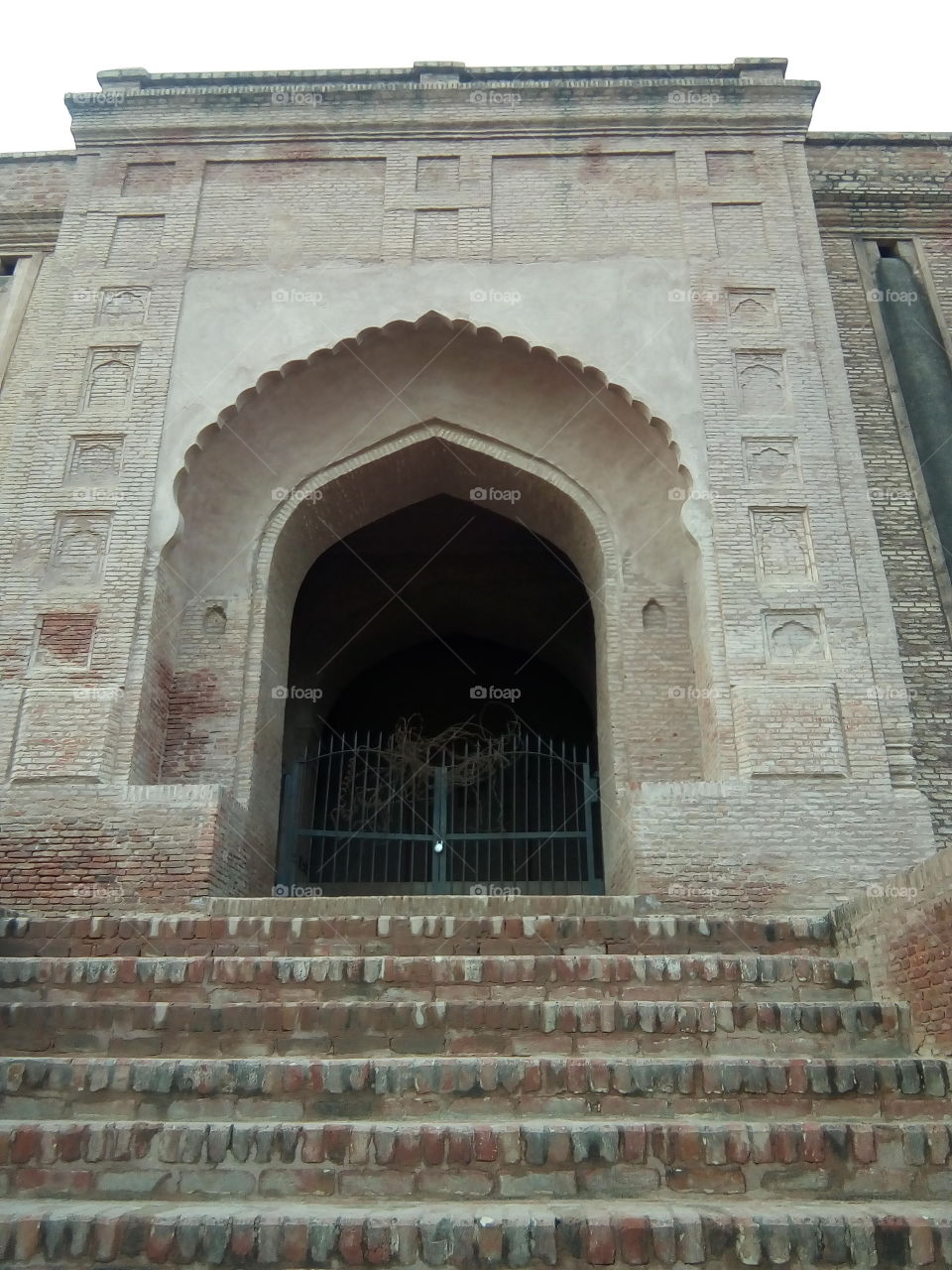 an ancient fort of Bathinda city- a monument protected by Govt Of India- inner part