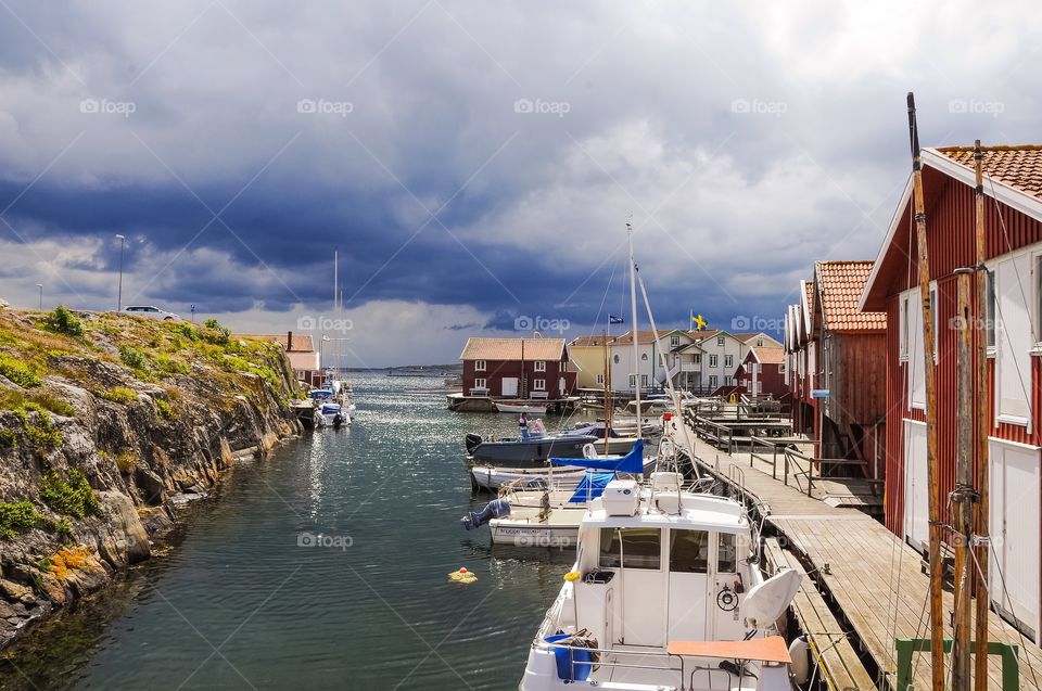 Storm clouds