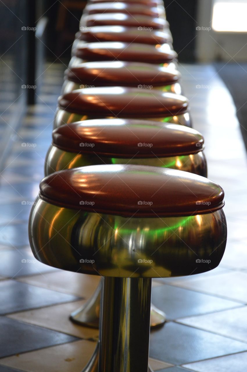 Single file line. 😉