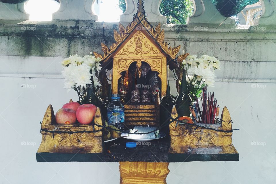 Thai mini temple