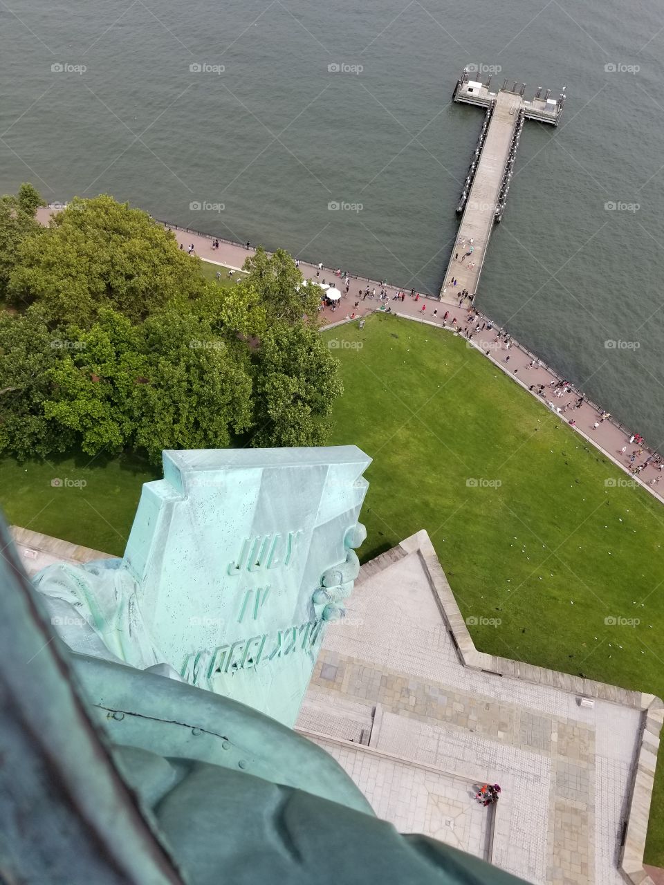 Statue of Liberty's view