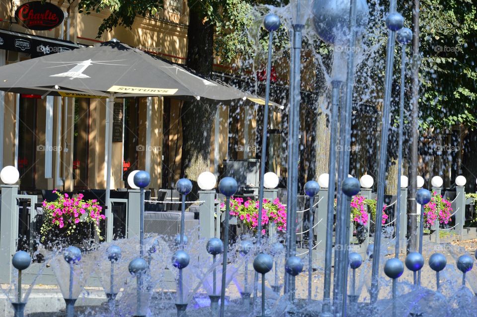 fountain in kaunas