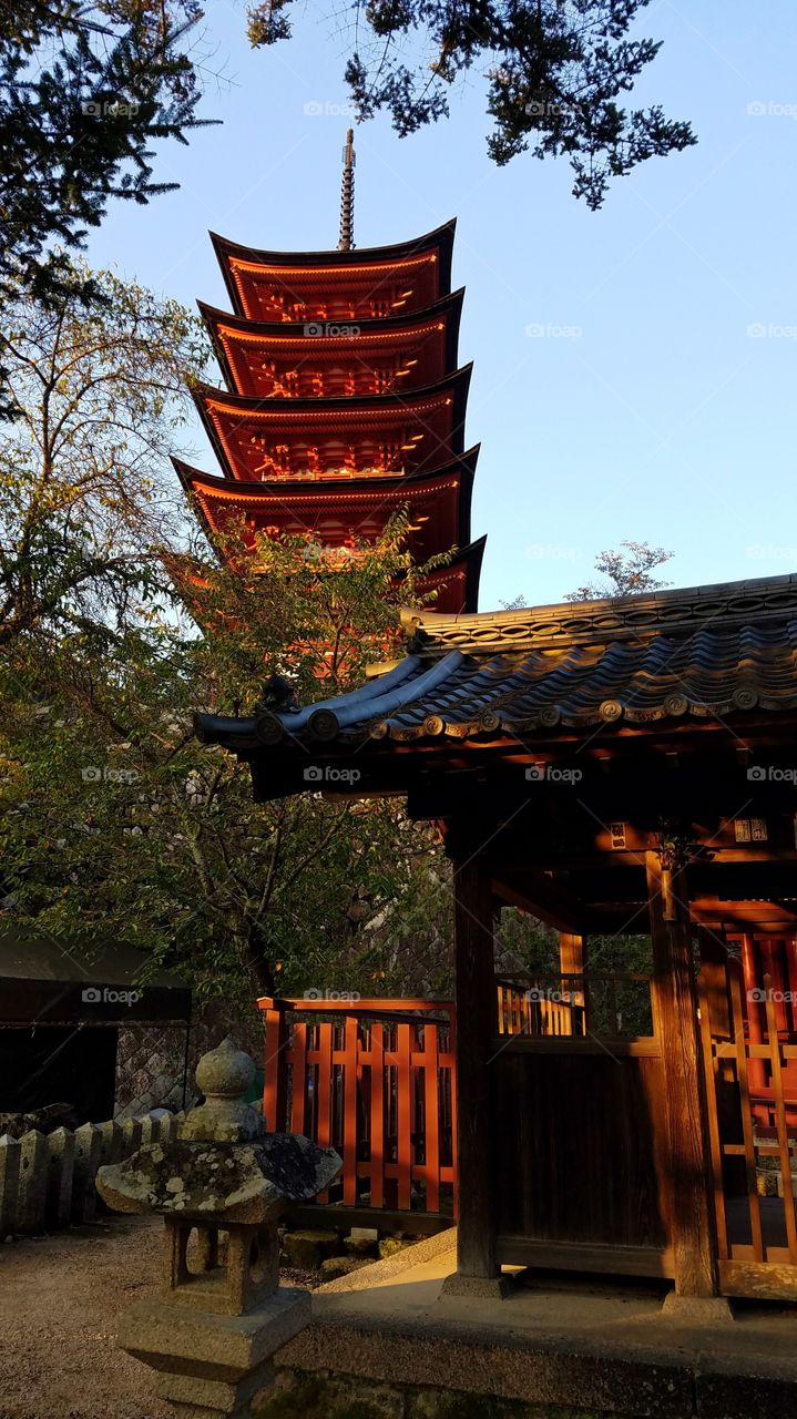 Miyajima temples