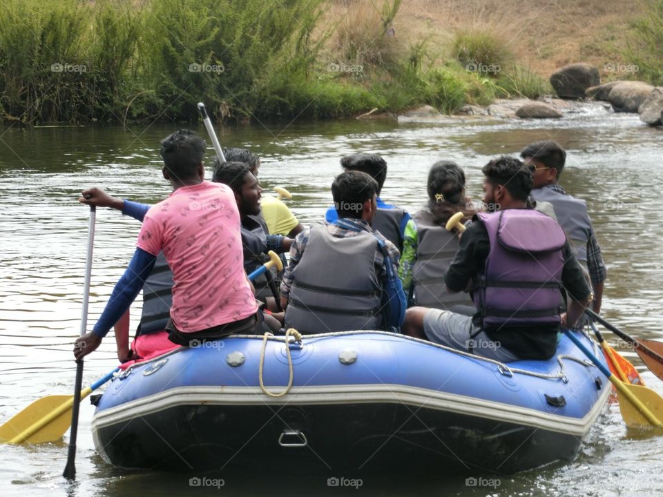 rafting is very awesome experience this summer is very enjoyed