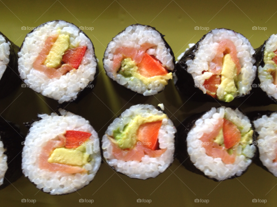 Home made sushi