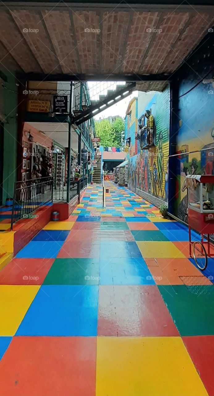 Una explosiva mezcla de colores