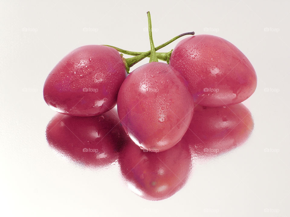 Tree tomato on white background