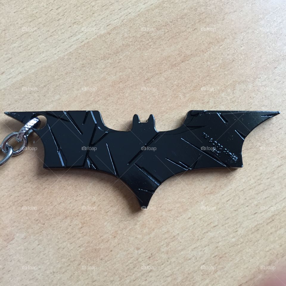 My new Batman keychain! 
