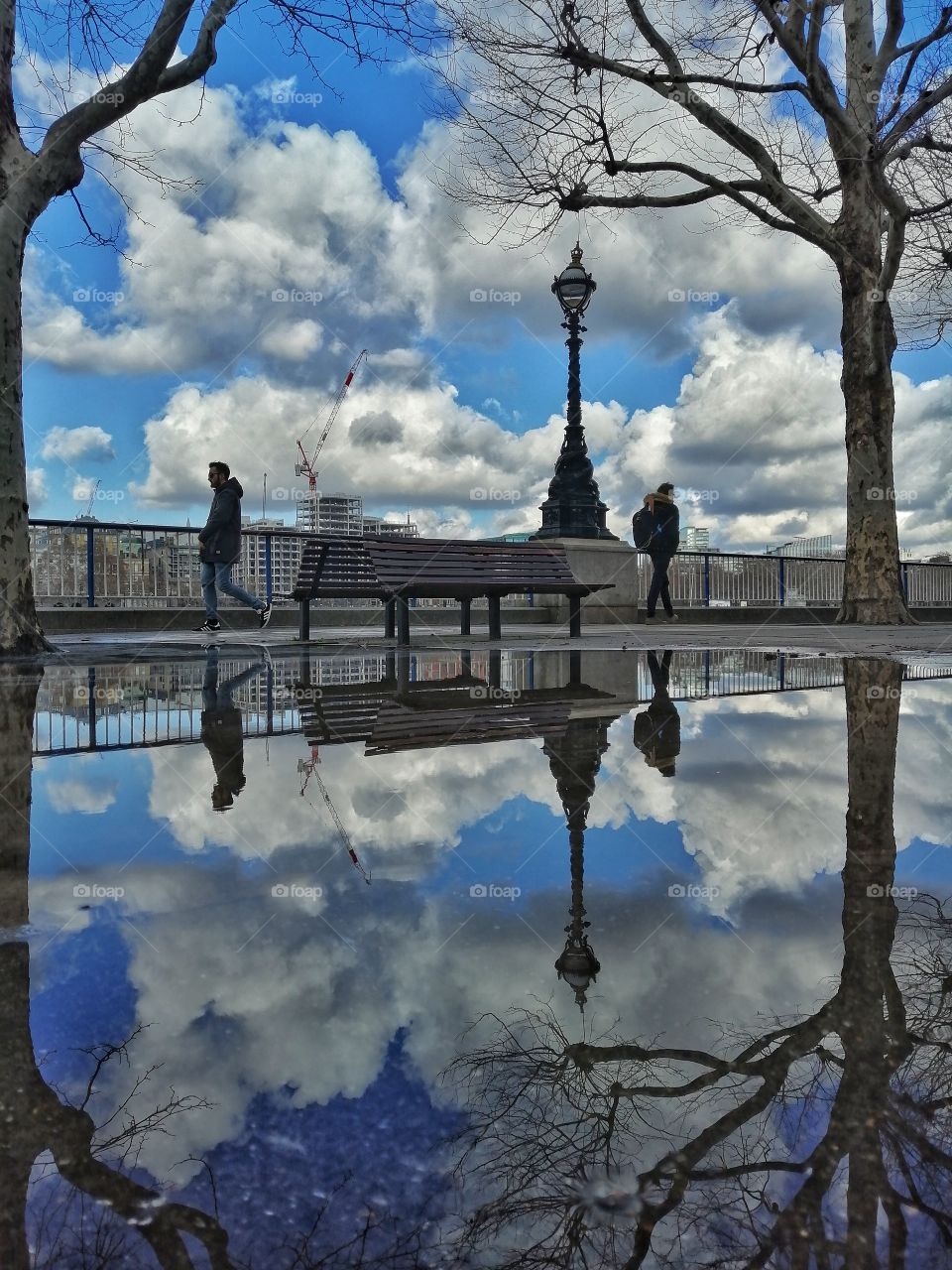 London Southbank Reflection