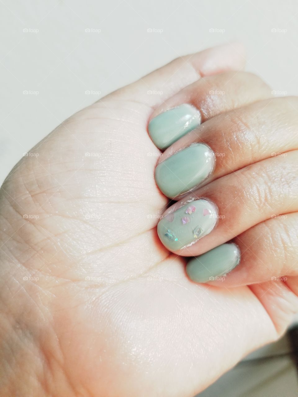 Jade manicure