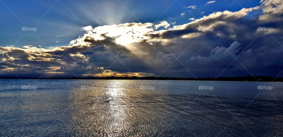 sunset in Newport Qld