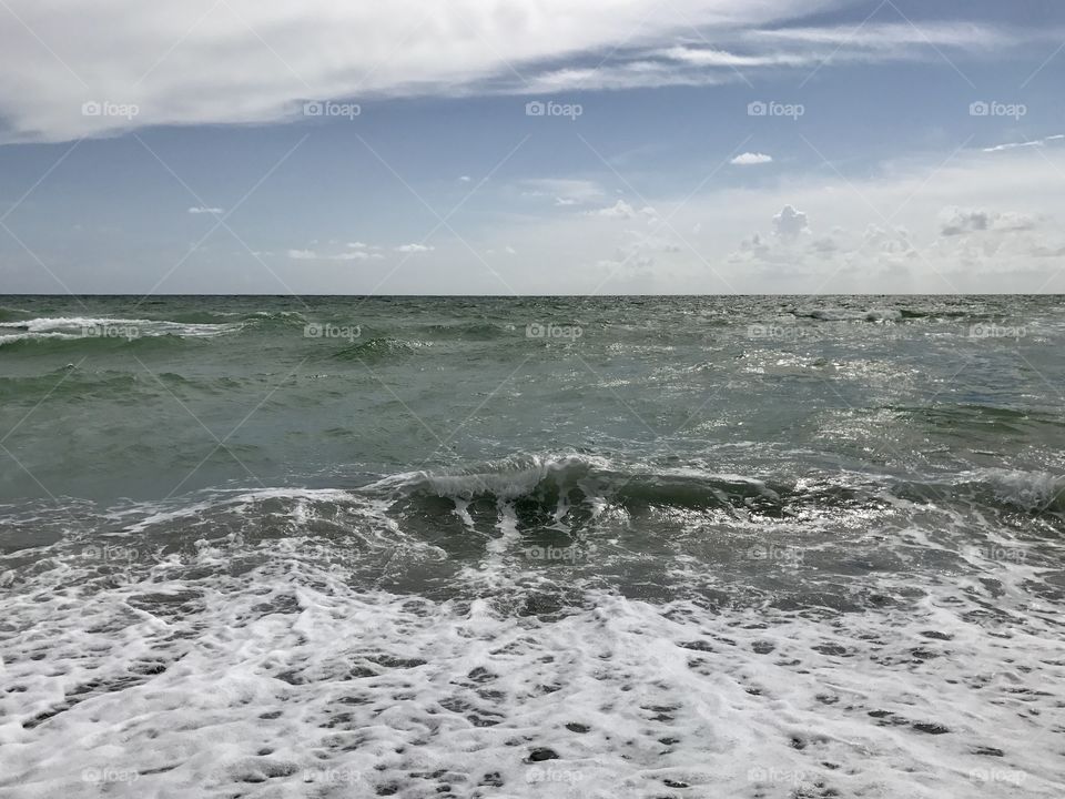 Turtle beach seascape