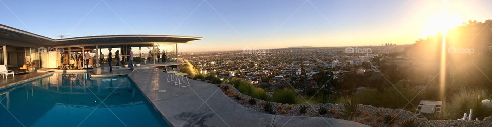 Modern Architecture over Los Angeles