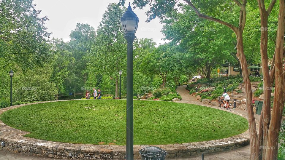 Street Lamp in the Park