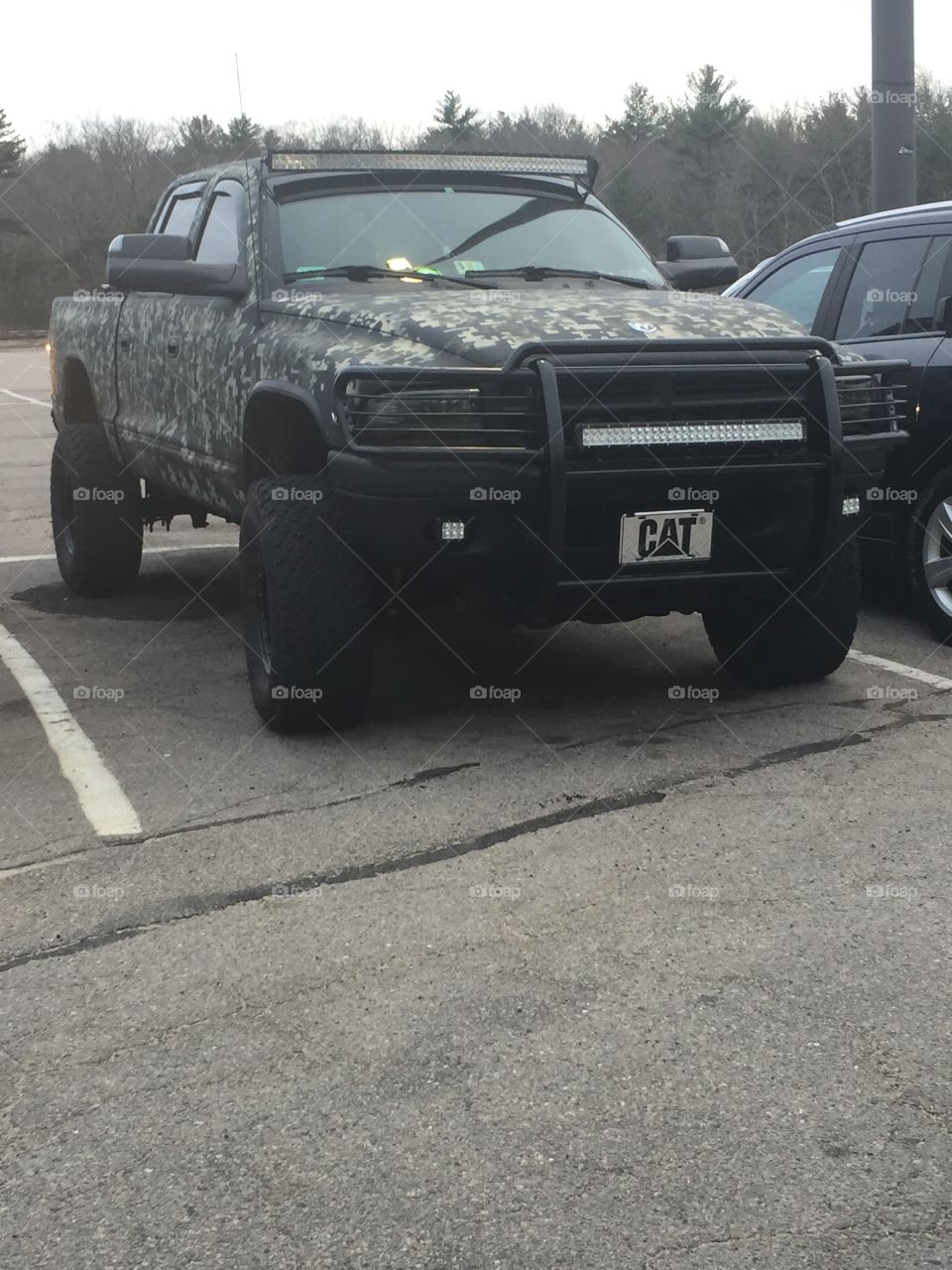 Went out for a little adventure when I ran into this creation, the owner said he wanted to remember the time when he was in the military