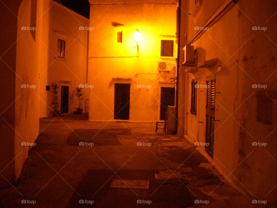 Quiet night in Gallipoli - Puglia -Italy