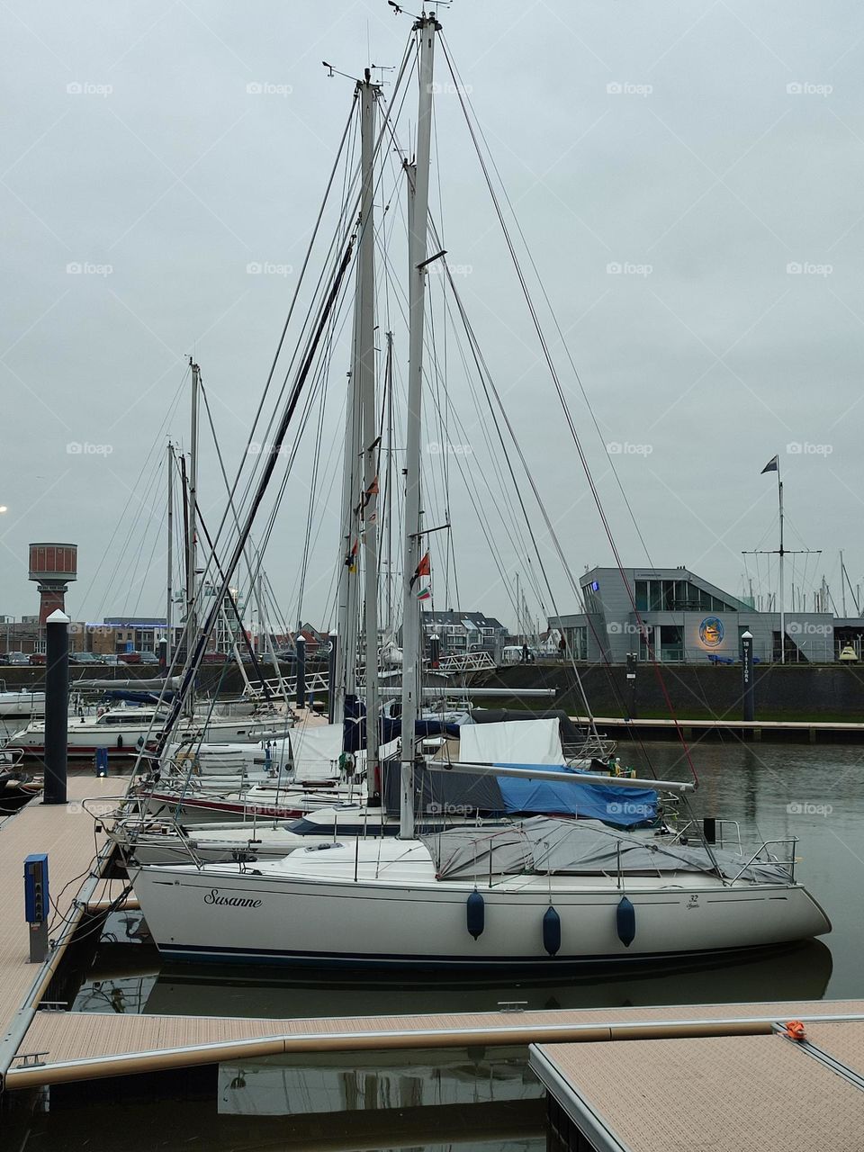 The North Sea , port of blankenberg