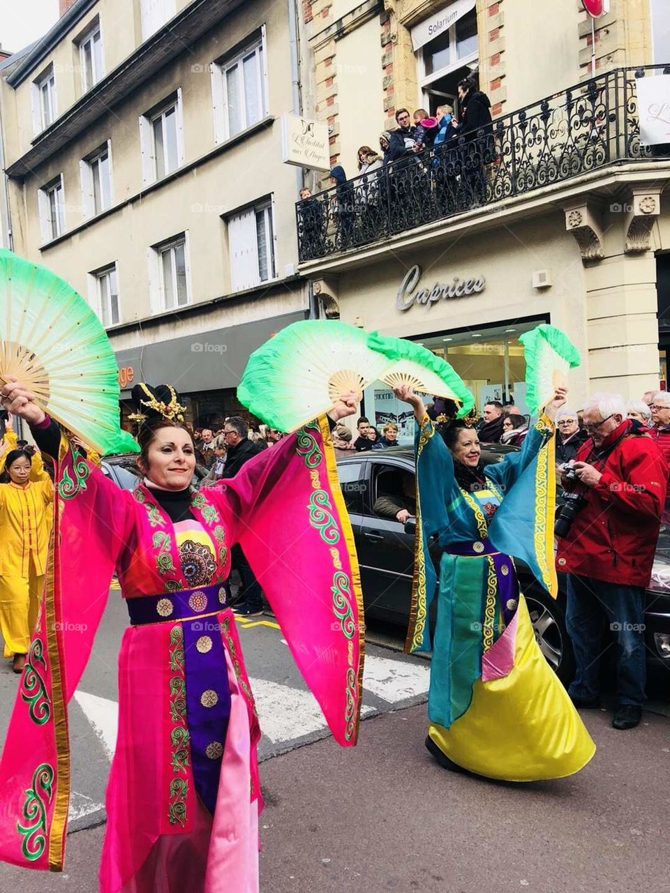 Europe travel shot-the Normandy small city of 10, 000 people coutances is very busy, the whole city is full of Chinese culture, a city with only four Chinese people, but has the feelings of such Chinese culture.