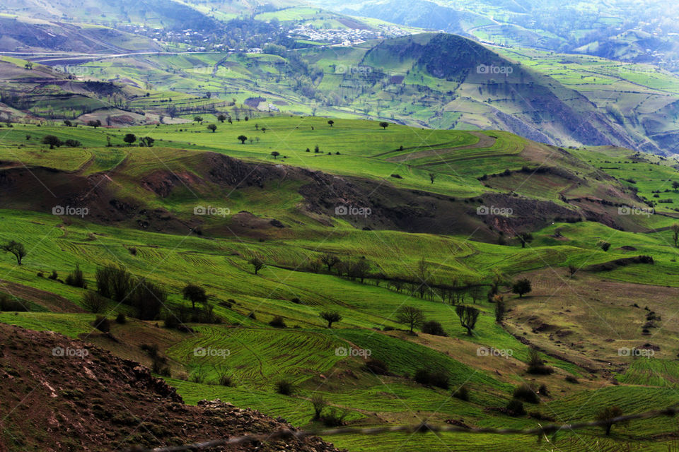 landscape spectacular vally green vally by ezatvar