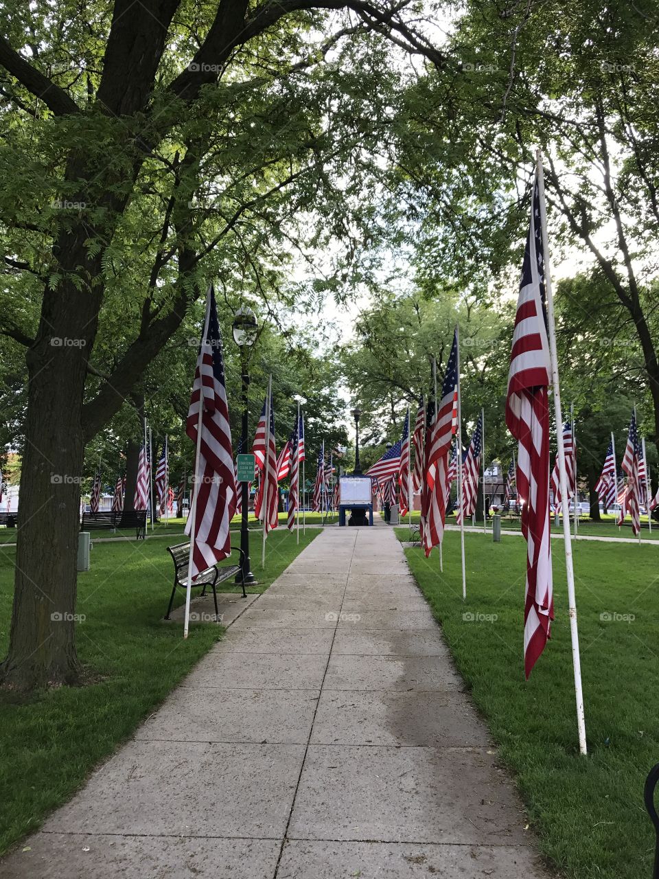 Memorial walk 