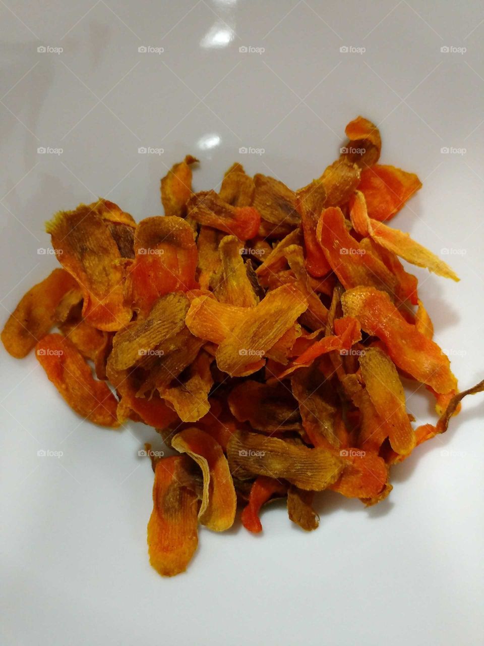 Karottenchips