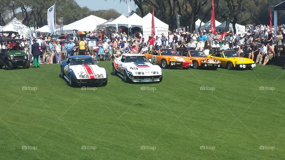 Concourse D'elegance, Amelia Island . Photo of cars at car show that I took..