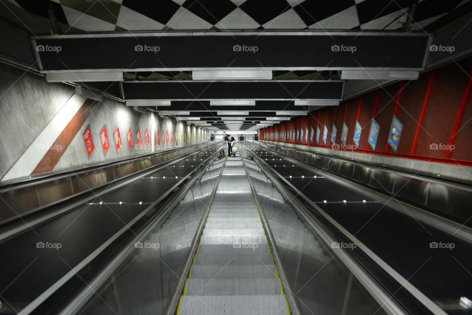 Metro in Stockholm.