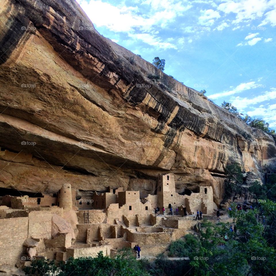 Colorado cliff dwellings